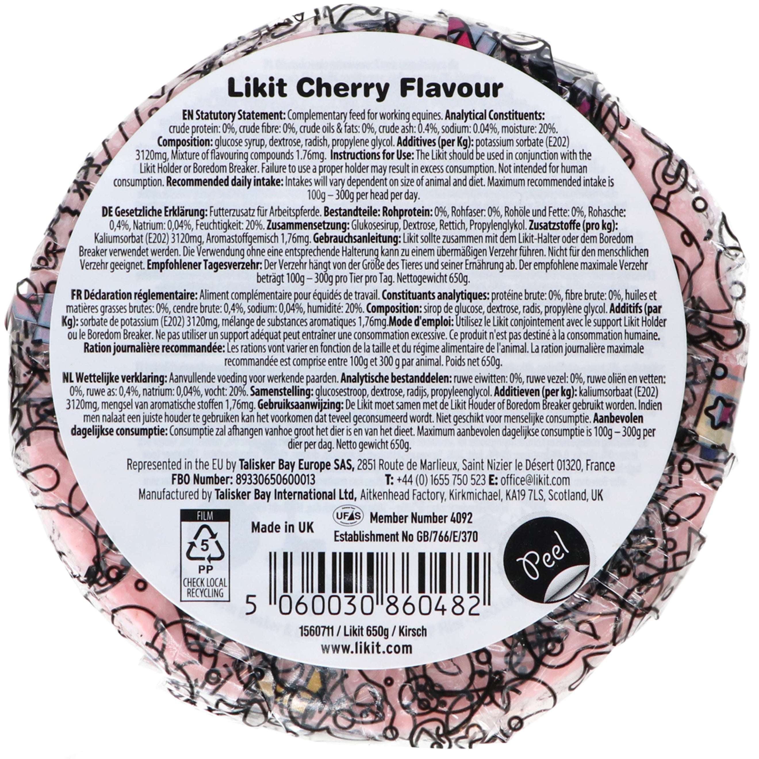 Likit Horse Lick Little Cherries Likit Horse Lick Little Cherries