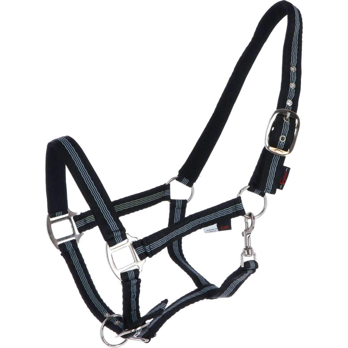 Kerbl Head-Collar Mustang Black/Silver