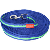 Premiere Lunging Side Rope Softgrip with Snaphook Blue/Green