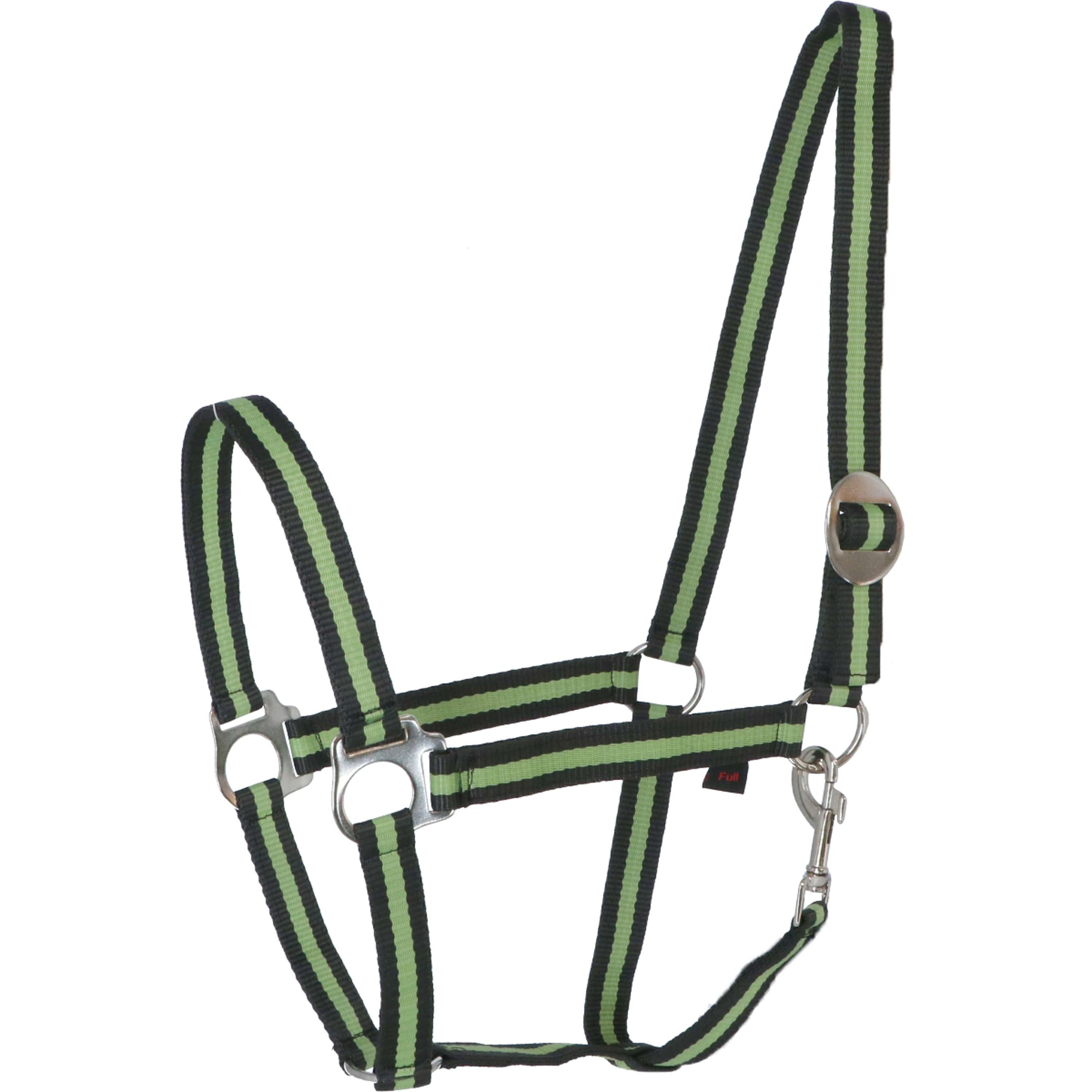 Covalliero Head-Collar Hippo Antacite/Lemon