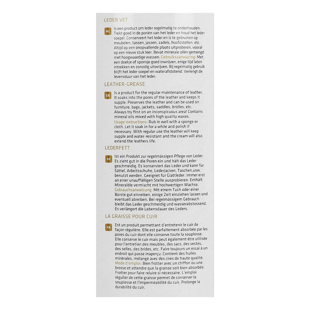 Rapide Leather-grease Black