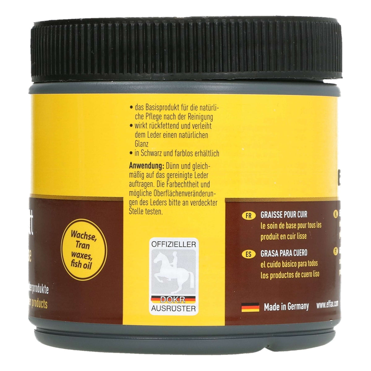 Effax Leather Polish Black