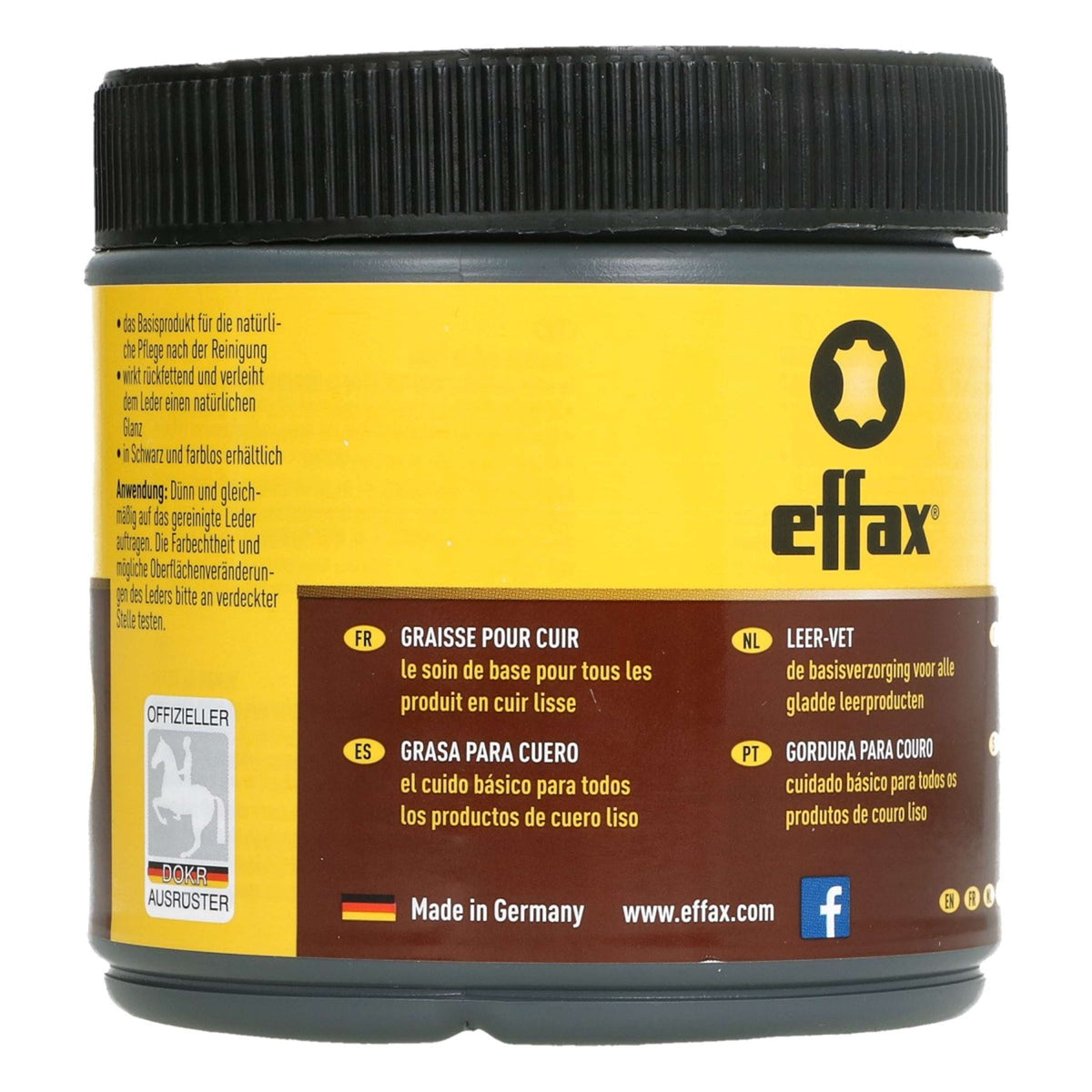 Effax Leather Polish Black