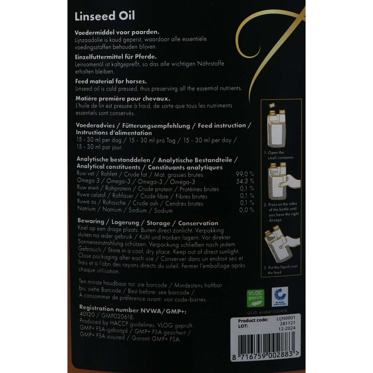 Excellent Linseed Oil