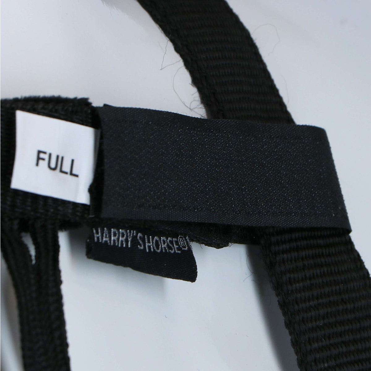 Harry's Horse Flybrowband with Fringes Black