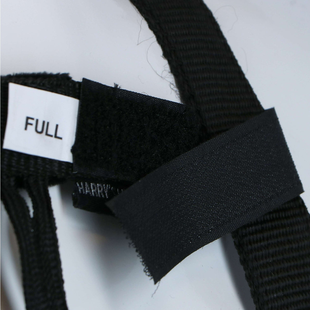 Harry's Horse Flybrowband with Fringes Black