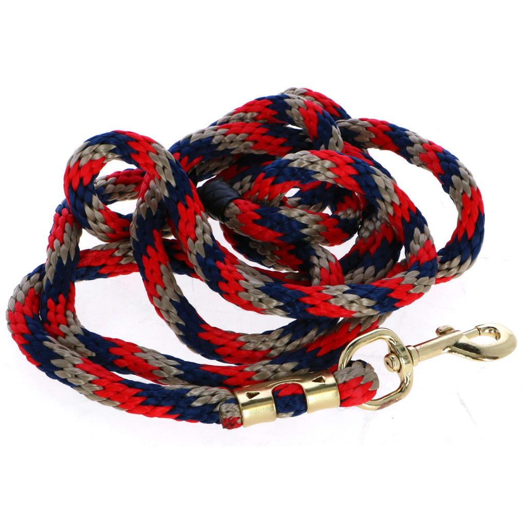 Harry's Horse Lead Rope Comfort Blue/Red/Beige