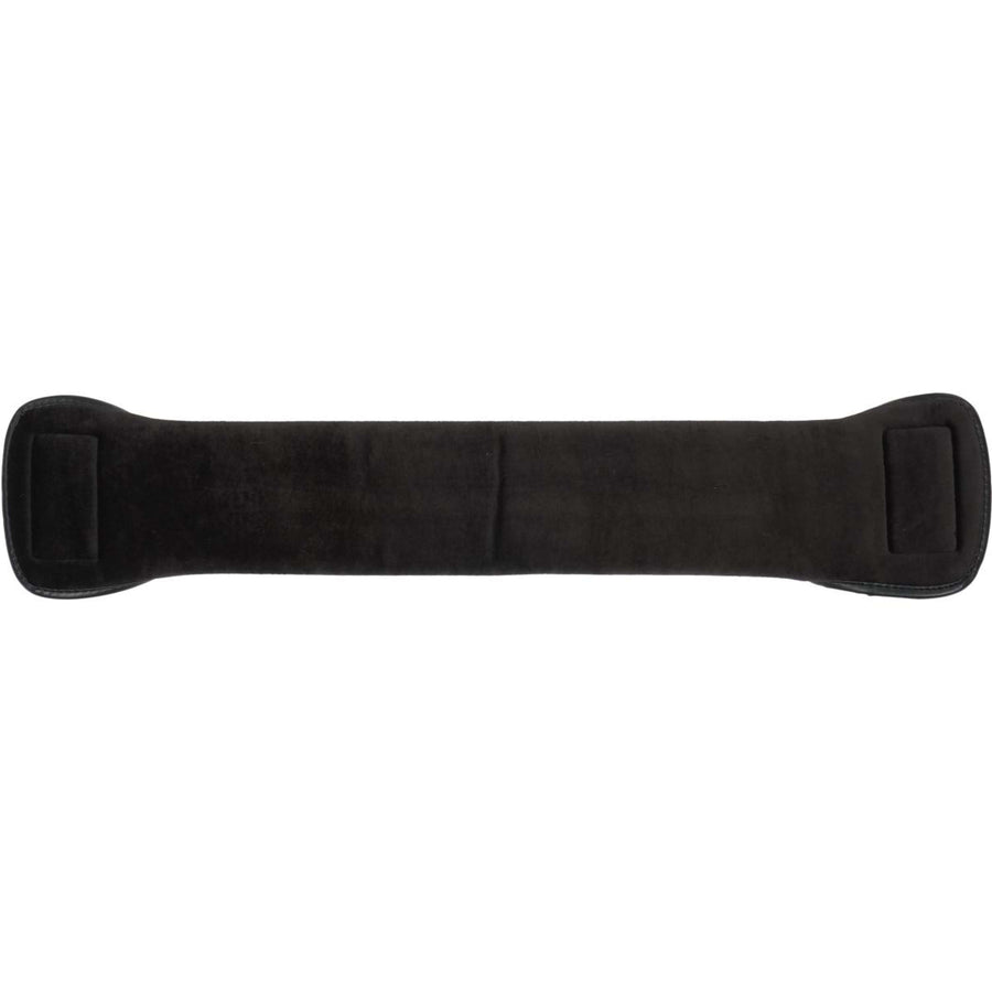 BR Dressage Girth Neoprene/Velvet SS Roller Buckles Black