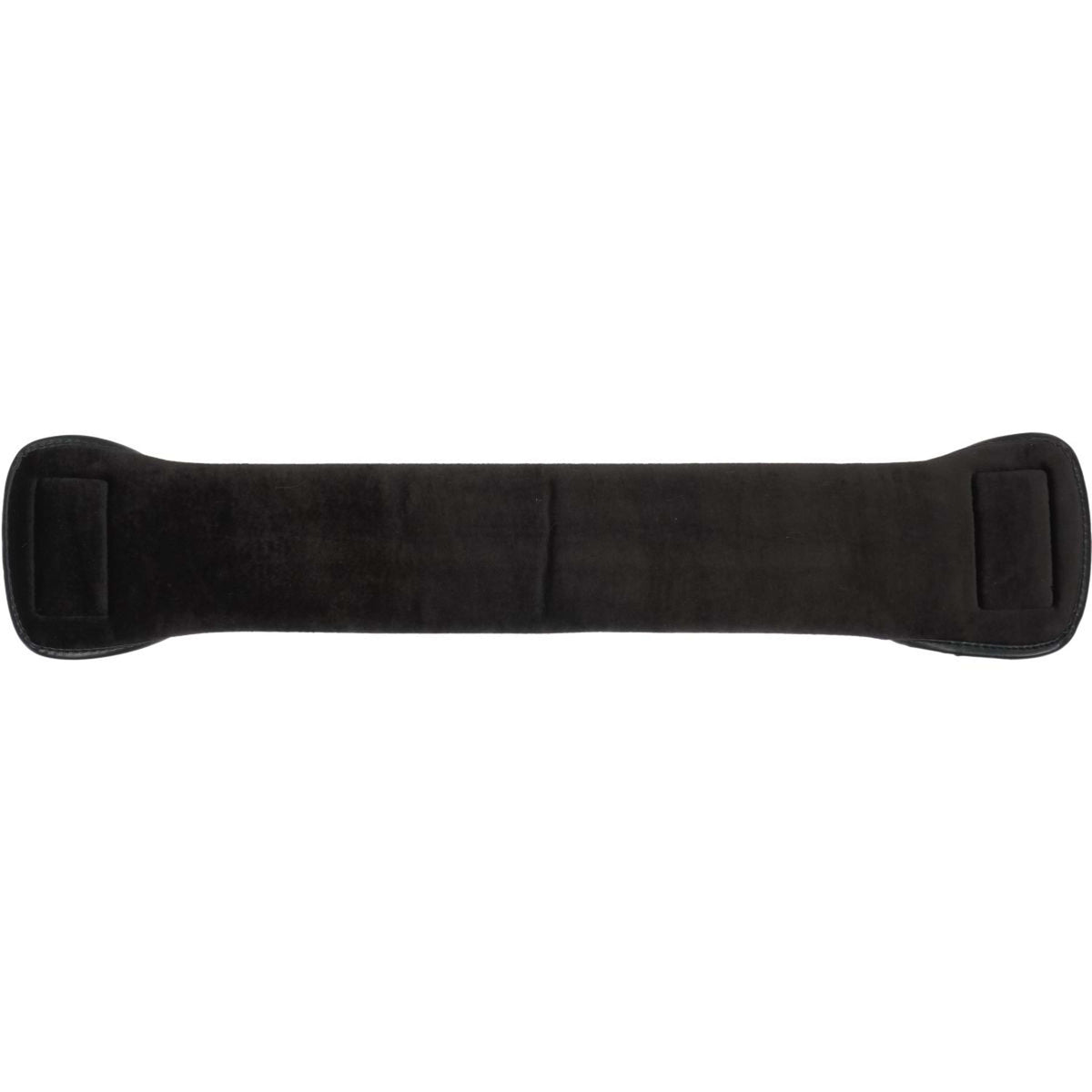 BR Dressage Girth Neoprene/Velvet SS Roller Buckles Black