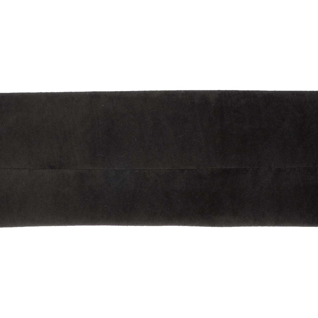 BR Dressage Girth Neoprene/Velvet SS Roller Buckles Black