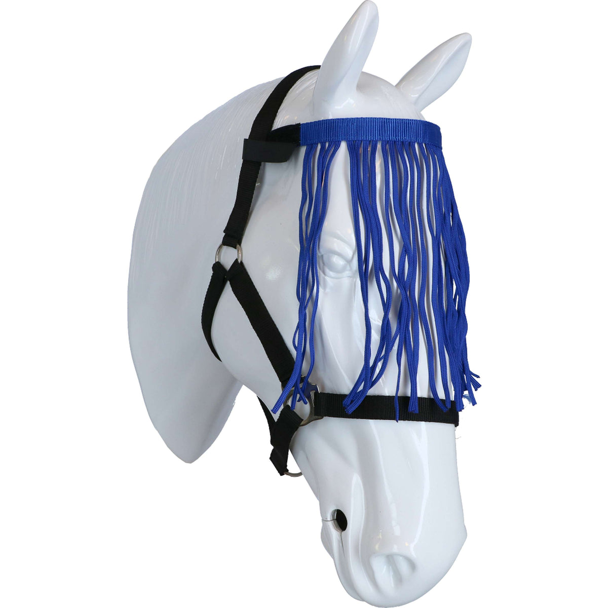 Kerbl Fly Fringe Strap Kittentape Blue