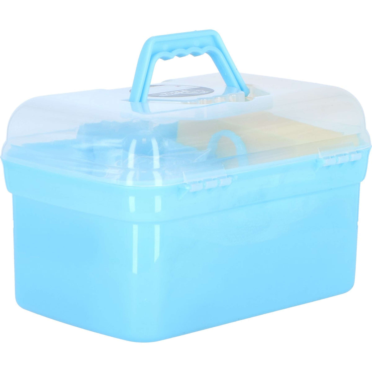 Harry's Horse Grooming Box Complete Light Blue