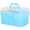 Harry's Horse Grooming Box Complete Light Blue