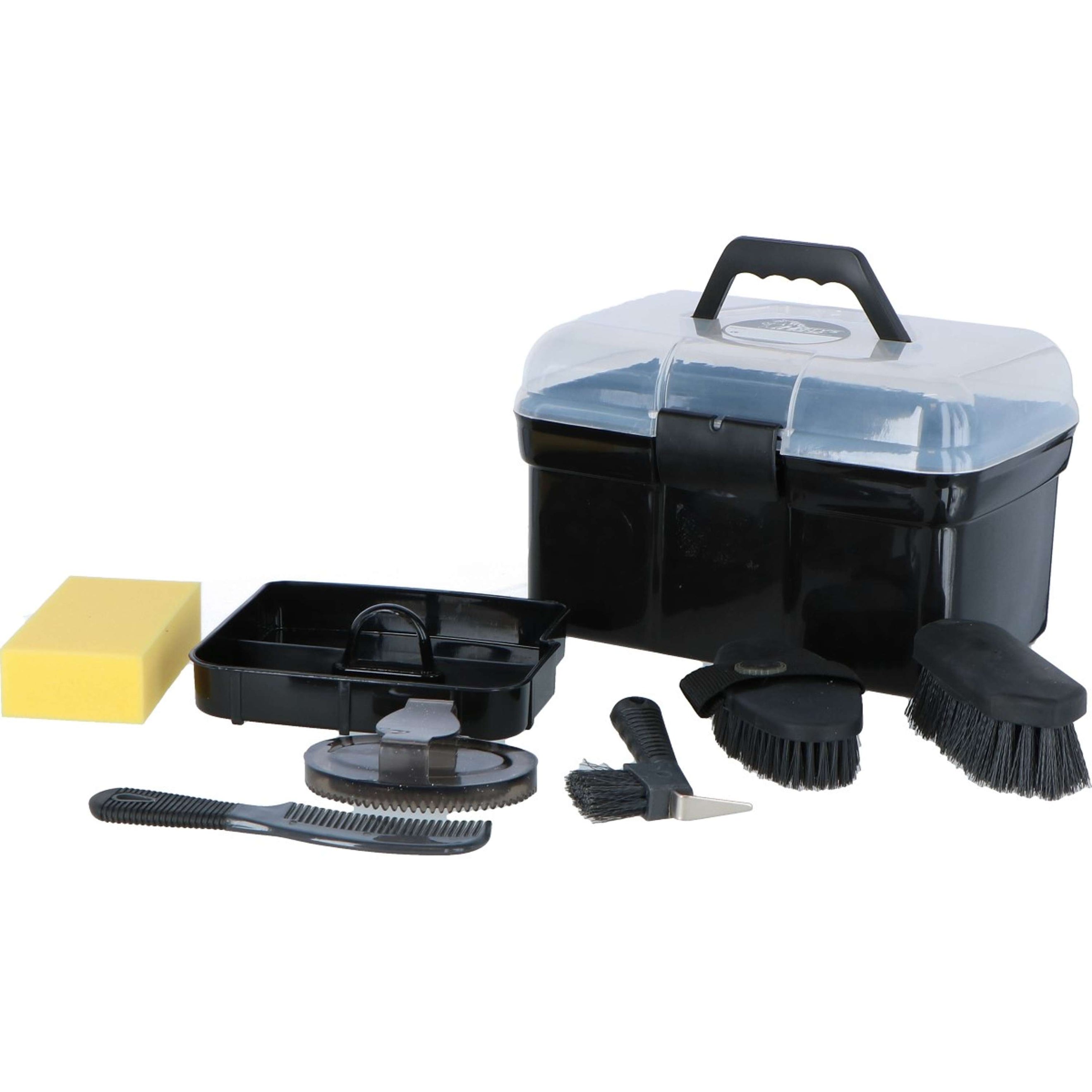 Harry's Horse Grooming Box Complete Black Harry's Horse Grooming Box Complete Black