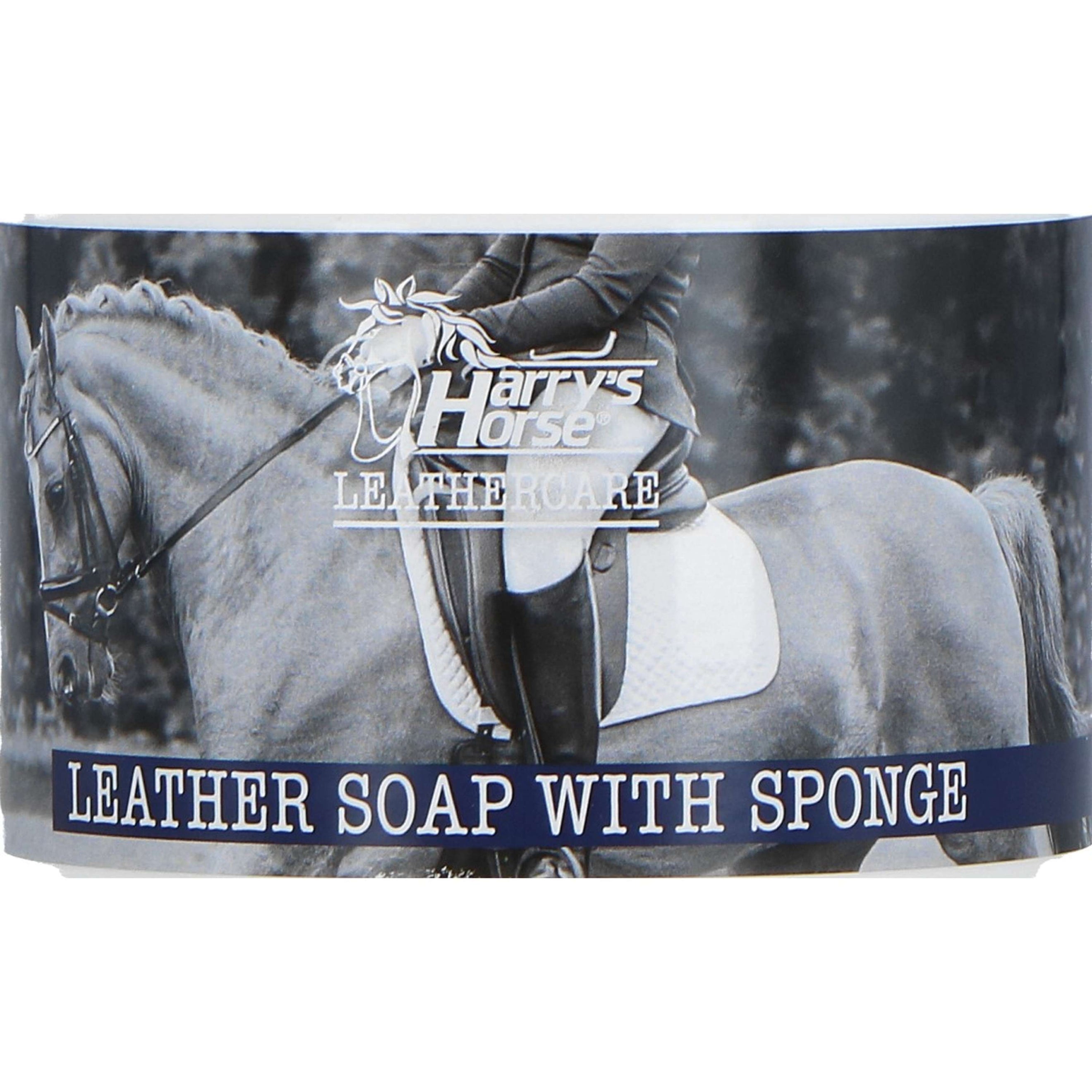 Harry's Horse Leather Soap with Sponge