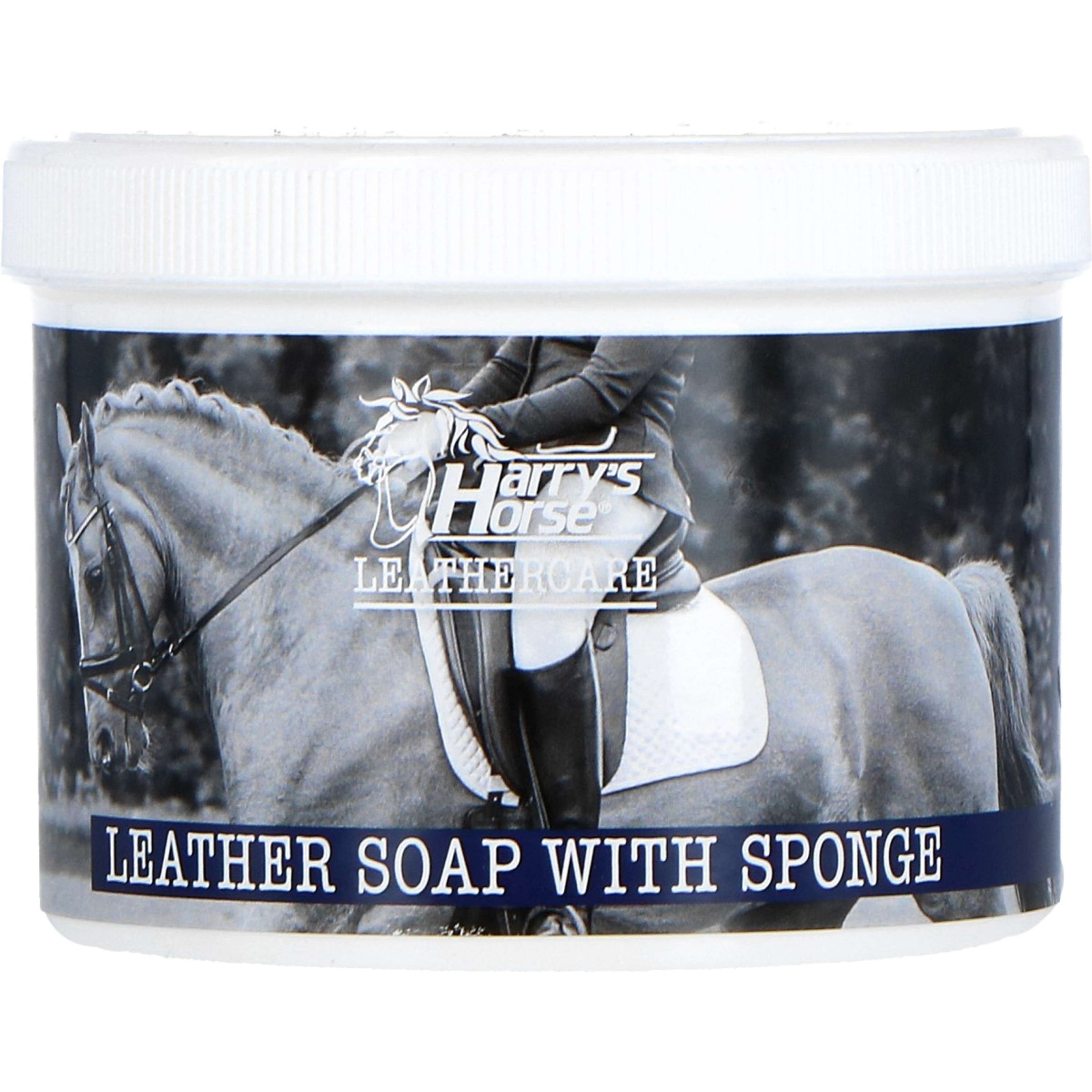 Harry's Horse Leather Soap with Sponge