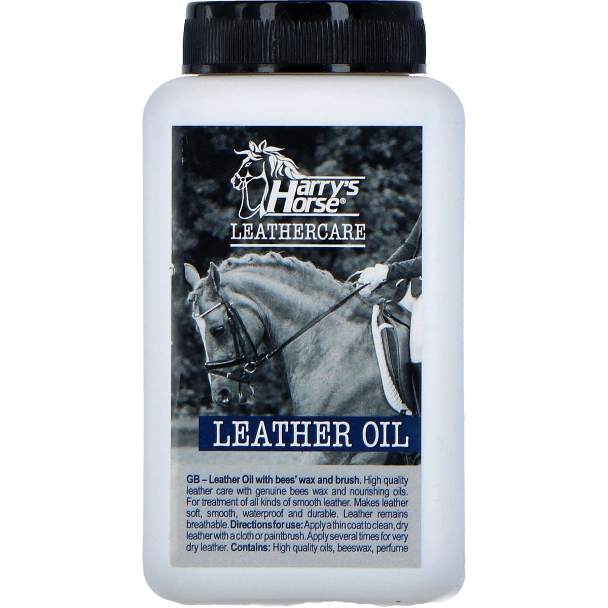 Harry's Horse Leather Oil+bees'wax+brush 500