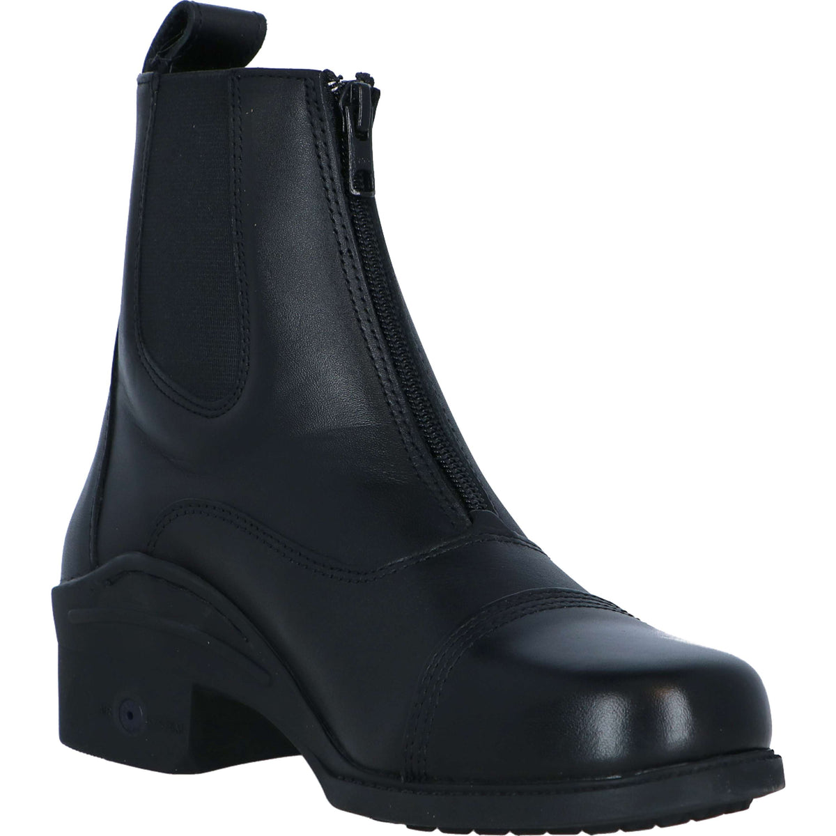 Harry's Horse Jodhpur Boots Leather Zipper Black