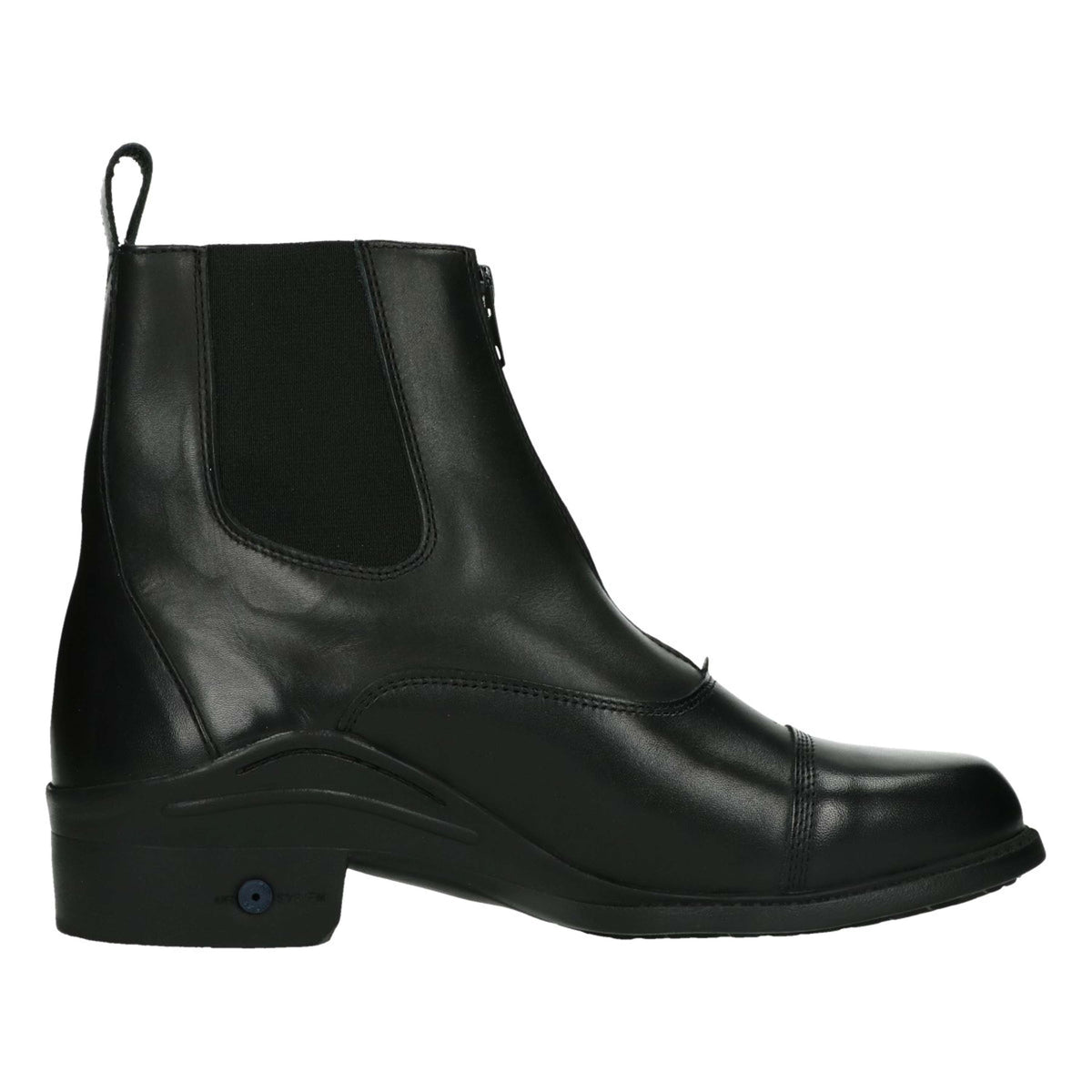 Harry's Horse Jodhpur Boots Leather Zipper Black