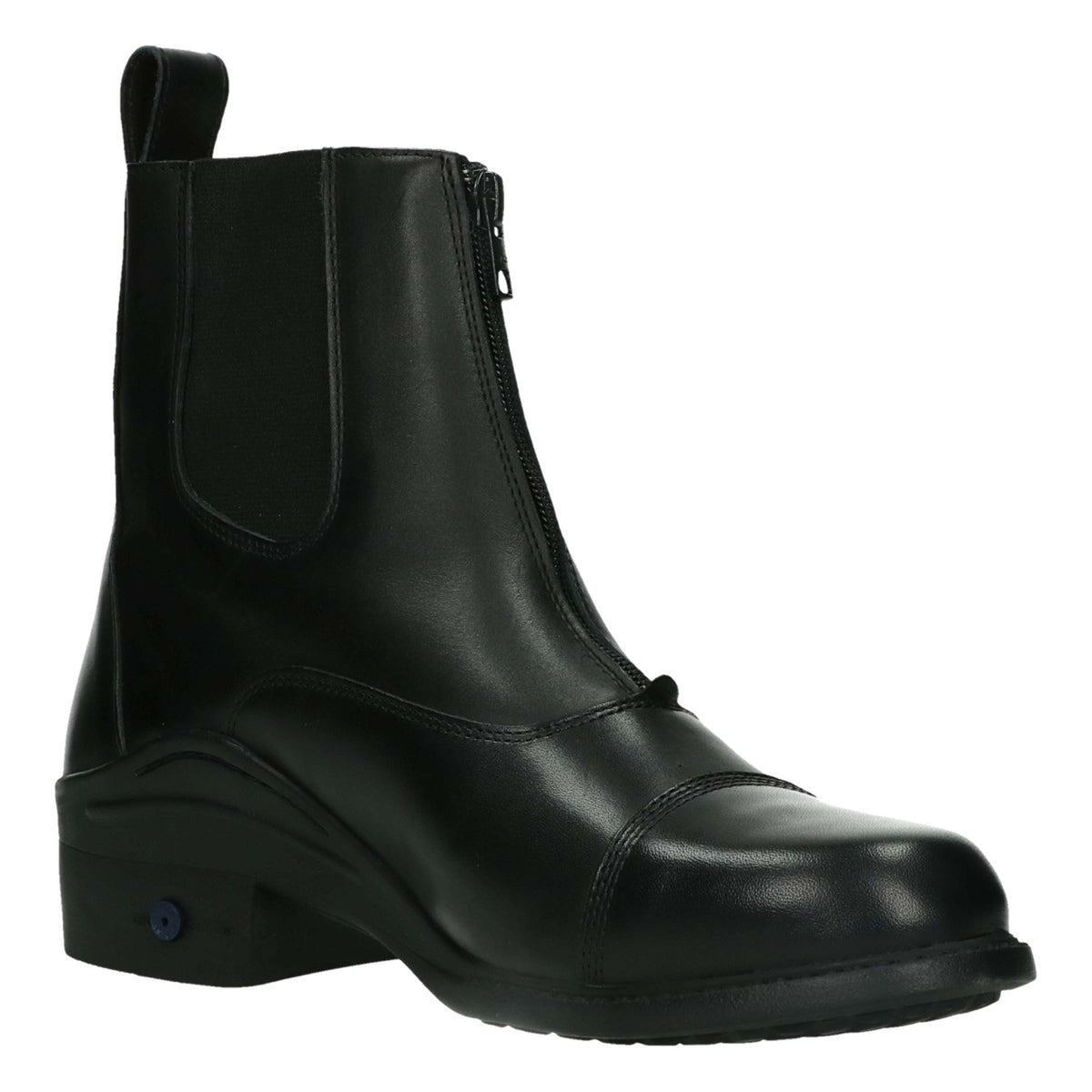 Harry's Horse Jodhpur Boots Leather Zipper Black