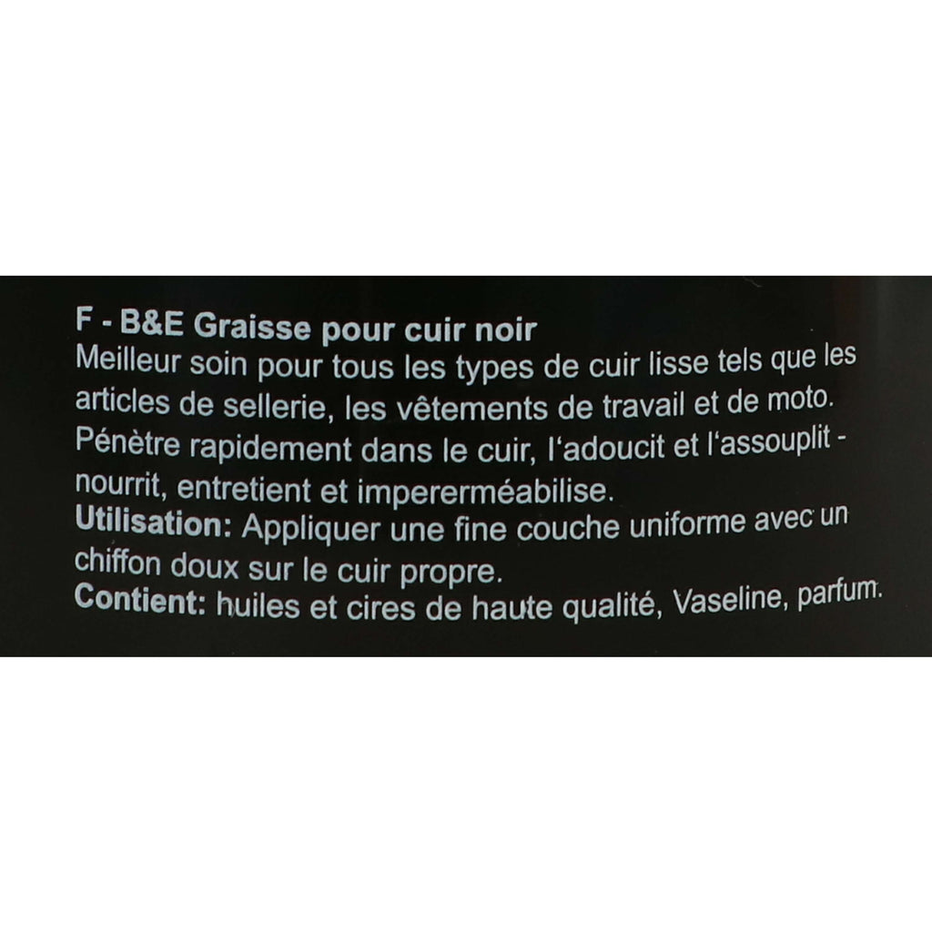 Bense & Eicke Leather Polish Black