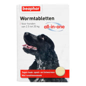 Beaphar Deworming Tablets All-in-One Dog 2,5-20kg