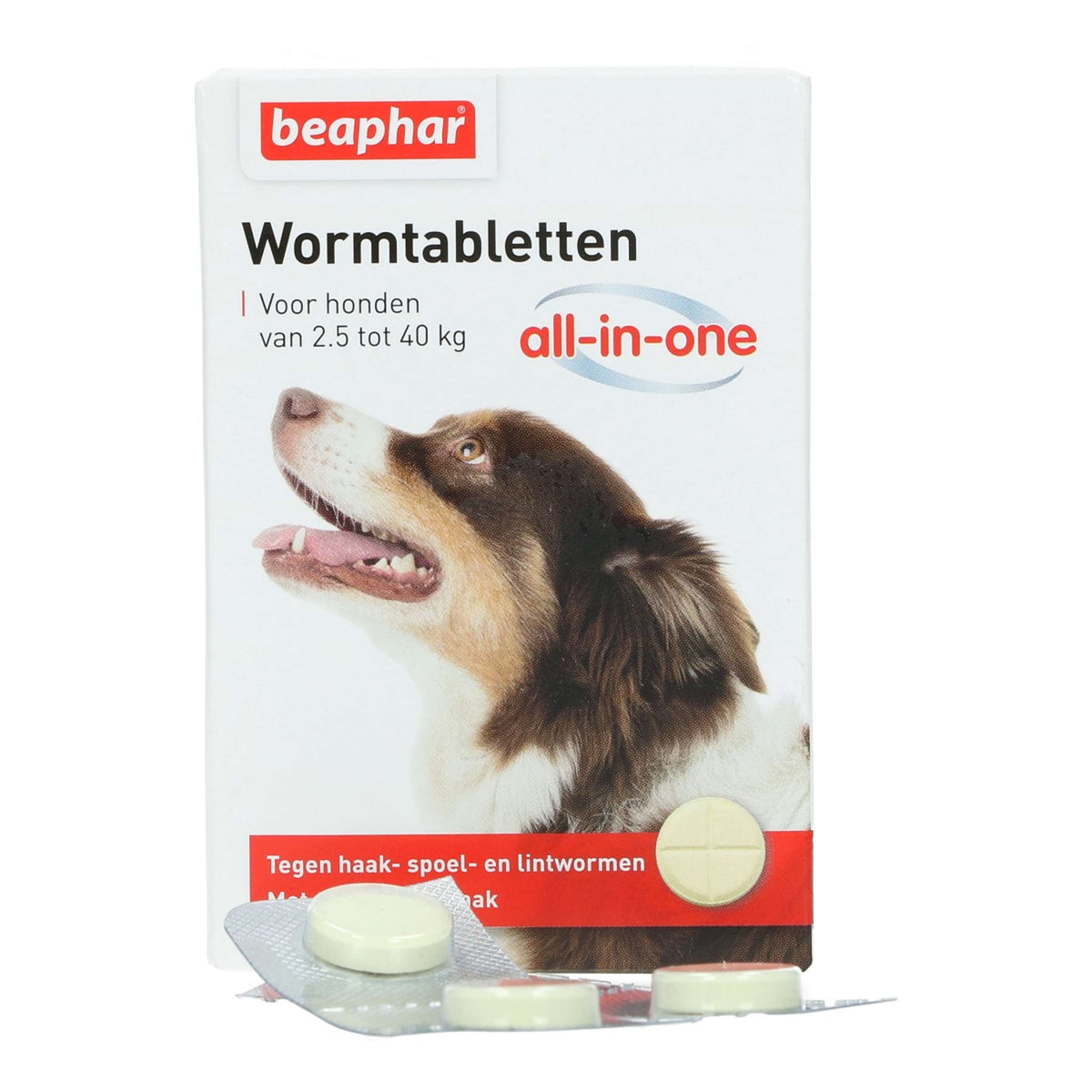 Beaphar Deworming Tablets All-in-One 2,5-40kg