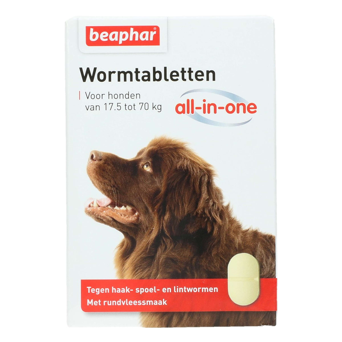 Beaphar Deworming Tablets All-in-One 17,5-70kg