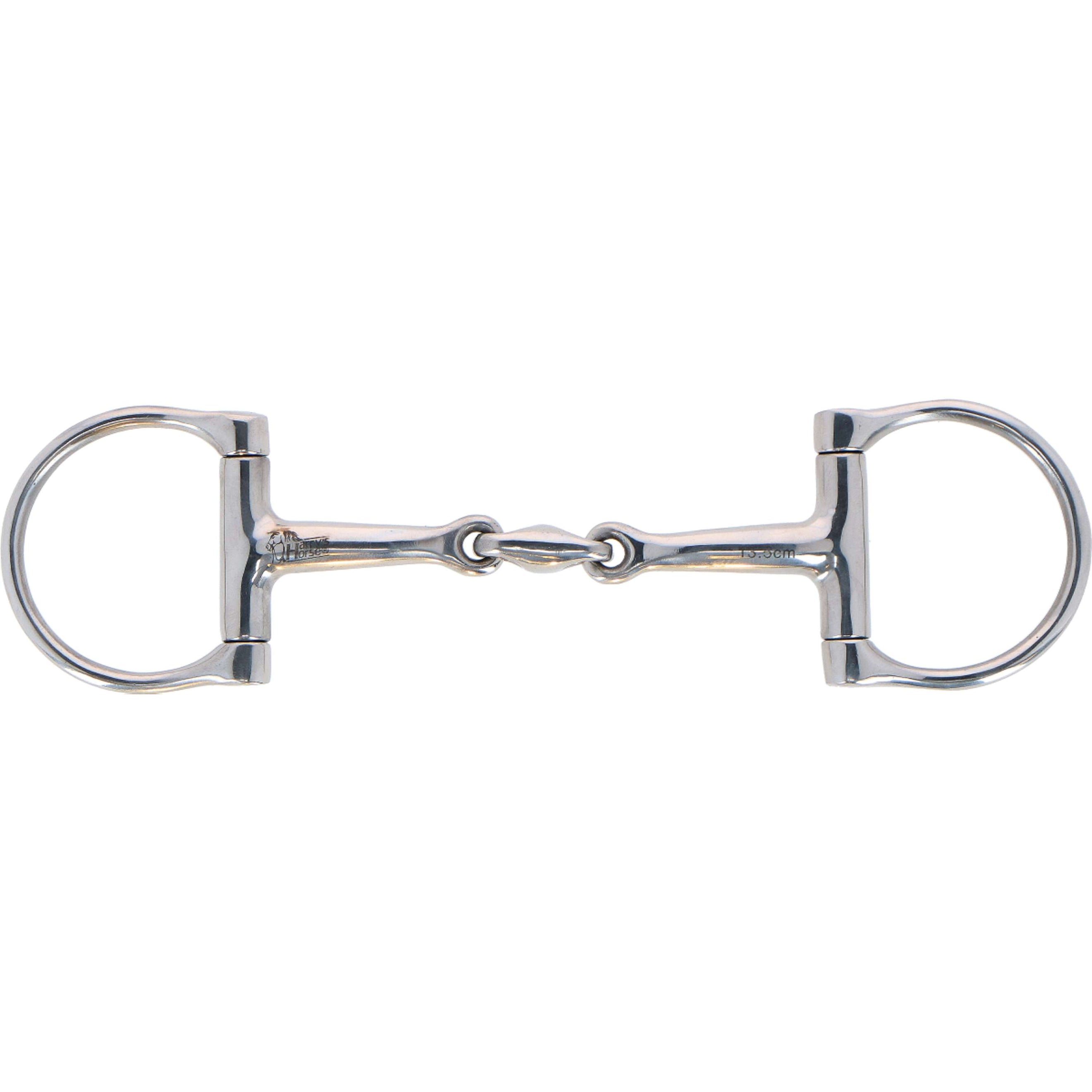 Harry's Horse D-ring Snaffle French Mouth O-link