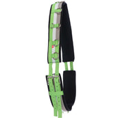 Imperial Riding Lunging Girth Deluxe Nylon Neon-Green