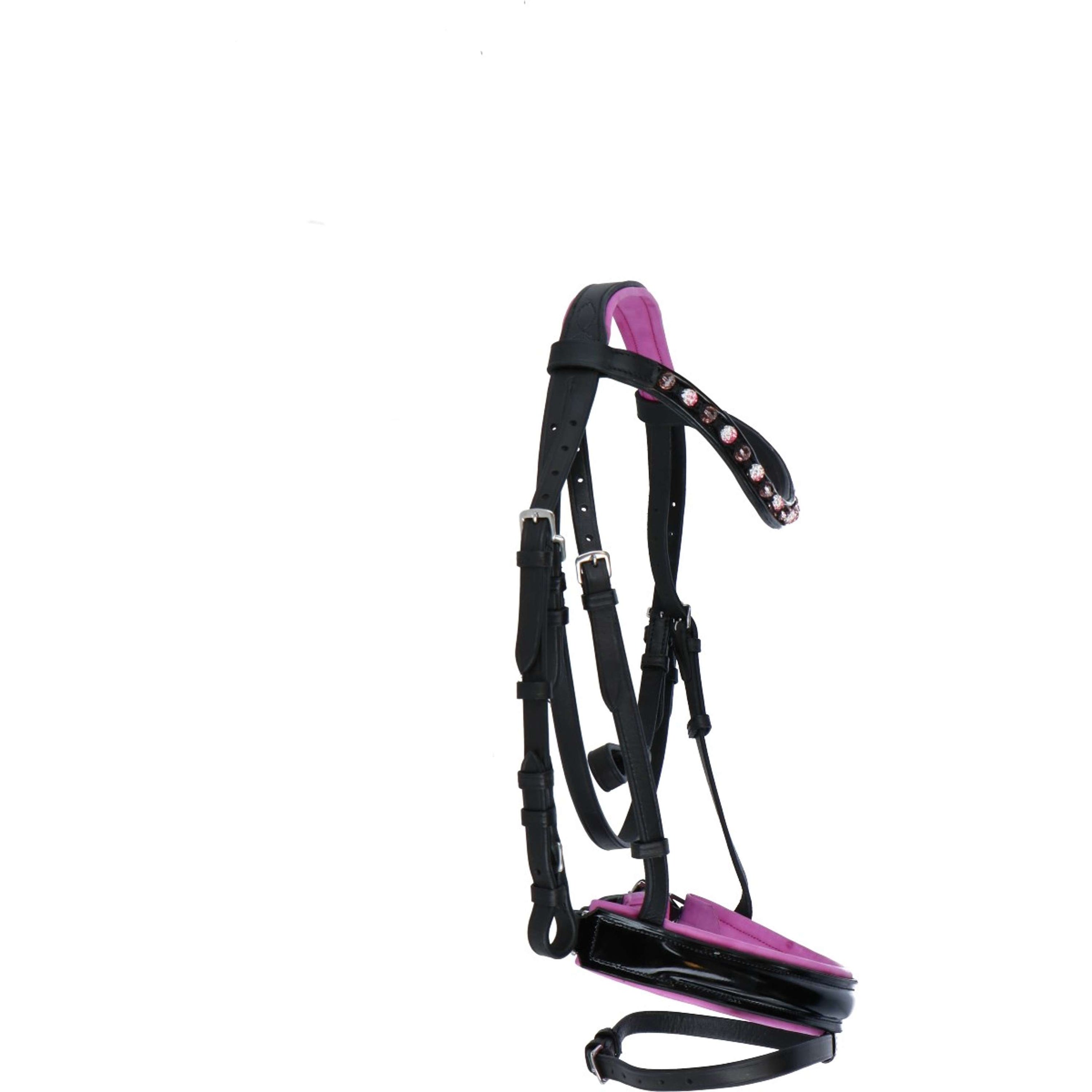 Horka Bridle Flamingo Pink