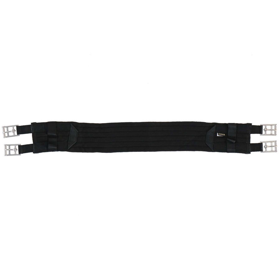 HORKA Girth Poly Rib General Purpose Black/Silver