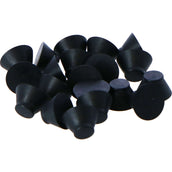 HORKA Rubber Stud Hole Stopper 2o Pcs Black