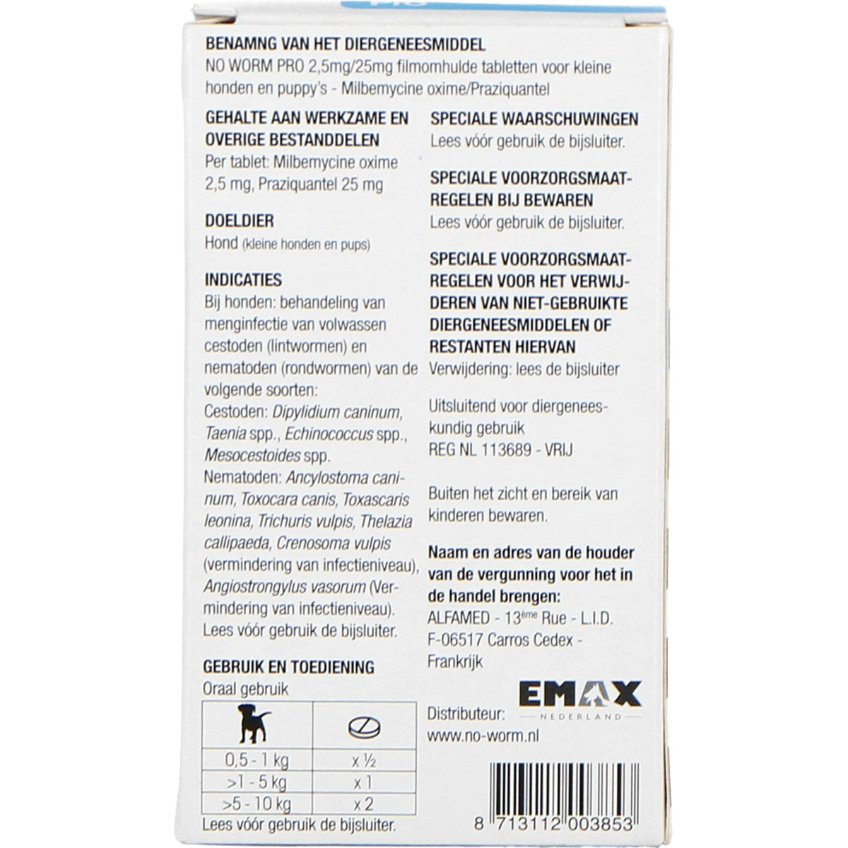 Exil Dewormer No Worm Pro