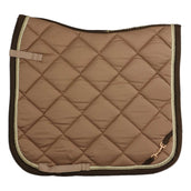 Lauria Garrelli Saddlepad Golden Gate Bit Dressage Taupe