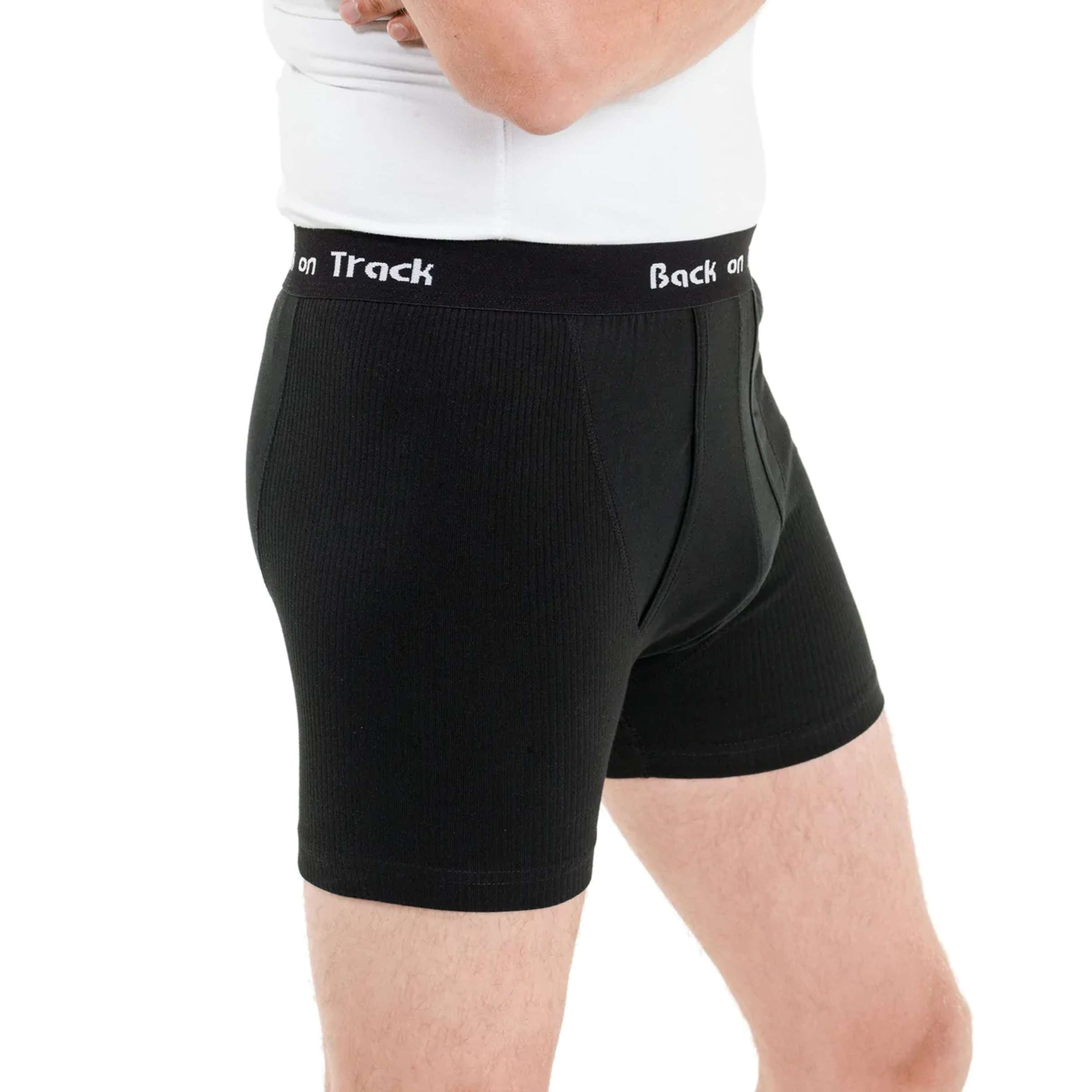 Back on Track Boxershorts Heren Black Back on Track Boxershorts Heren Black
