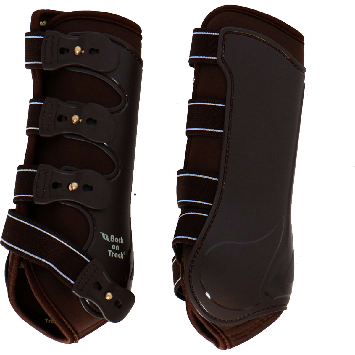 Back on Track Tendon Boots Work Royal Brown