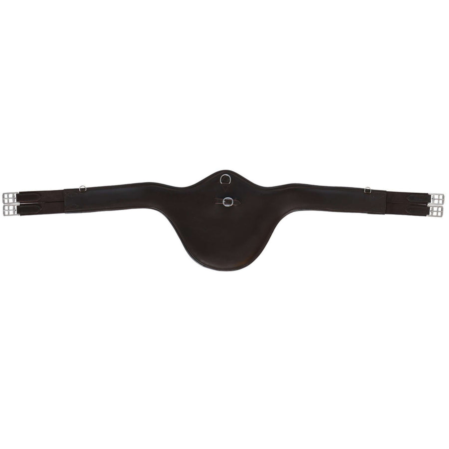 Premiere Girth Troyes Belly Bib 2-sided Elastic Brown