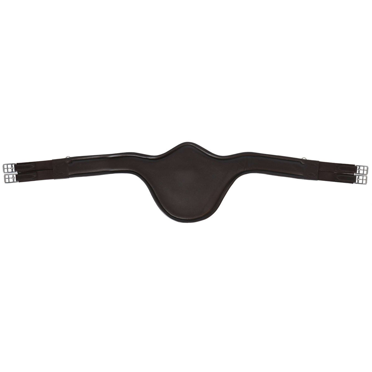 Premiere Girth Troyes Belly Bib 2-sided Elastic Brown