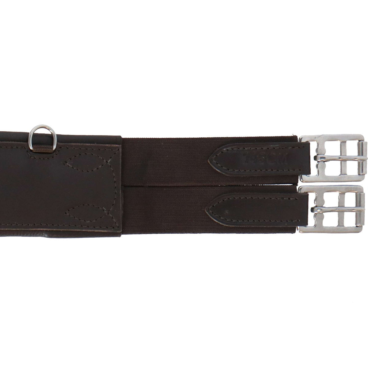 Premiere Girth Troyes Belly Bib 2-sided Elastic Brown