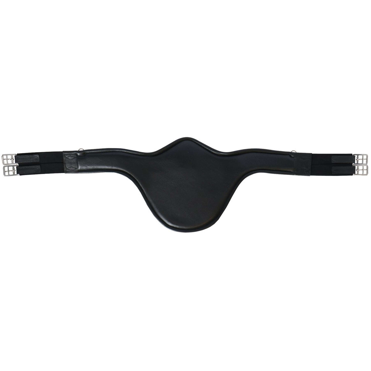 Premiere Girth Troyes Belly Bib 2-sided Elastic Black