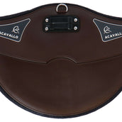 Acavallo Girth Comfort Gel with a Stud Guard Brown