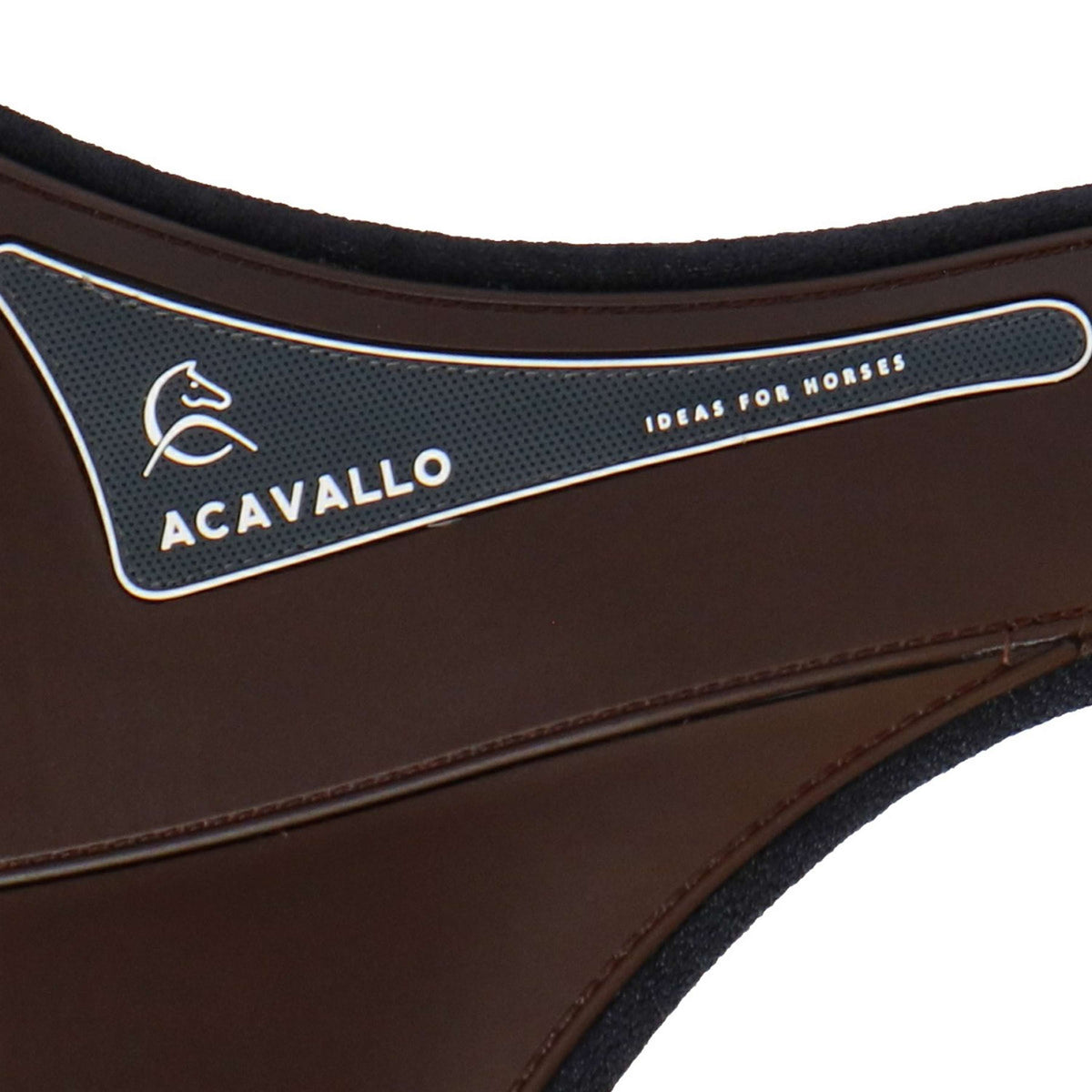 Acavallo Girth Comfort Gel with a Stud Guard Brown