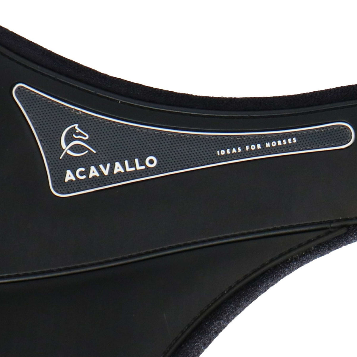 Acavallo Girth Comfort Gel with a Stud Guard Black