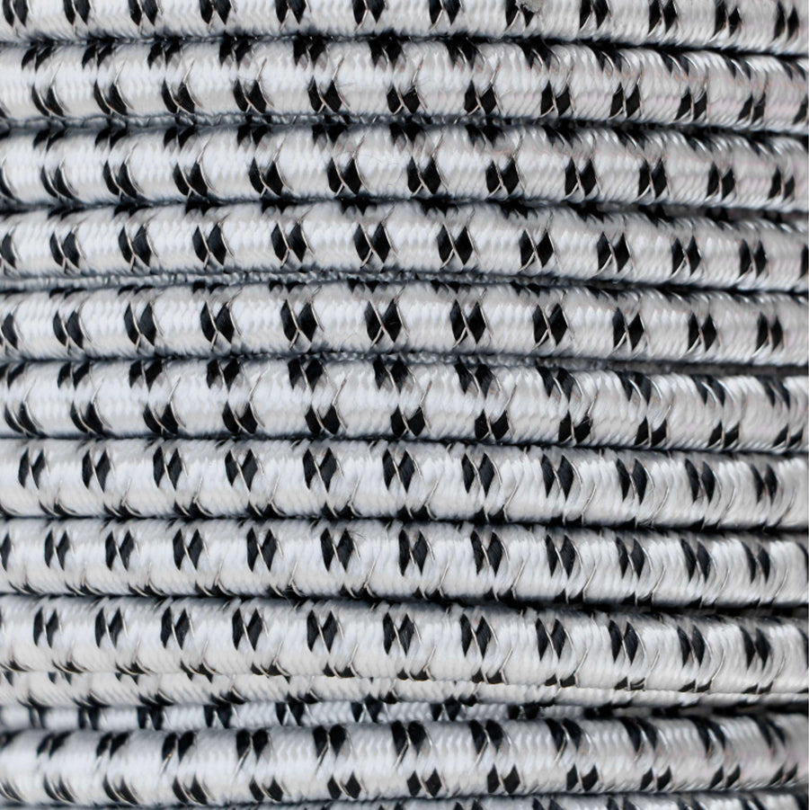 Corral Rubber Electric Rope Black/White