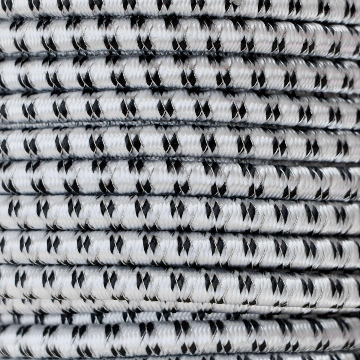 Corral Rubber Electric Rope Black/White