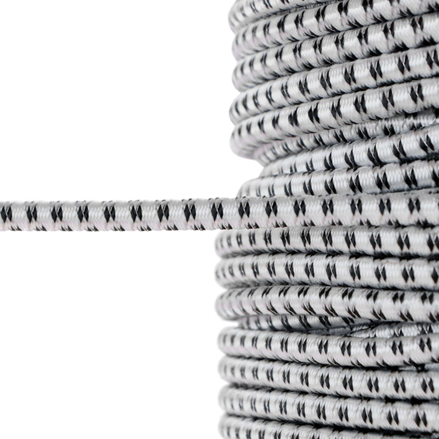 Corral Rubber Electric Rope Black/White