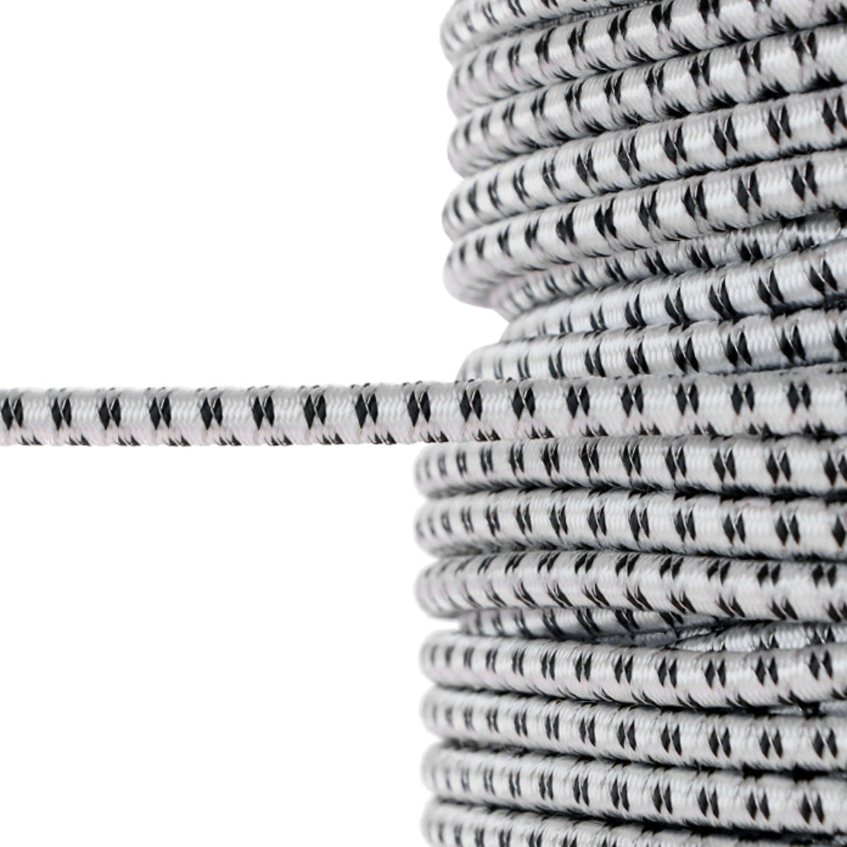 Corral Rubber Electric Rope Black/White