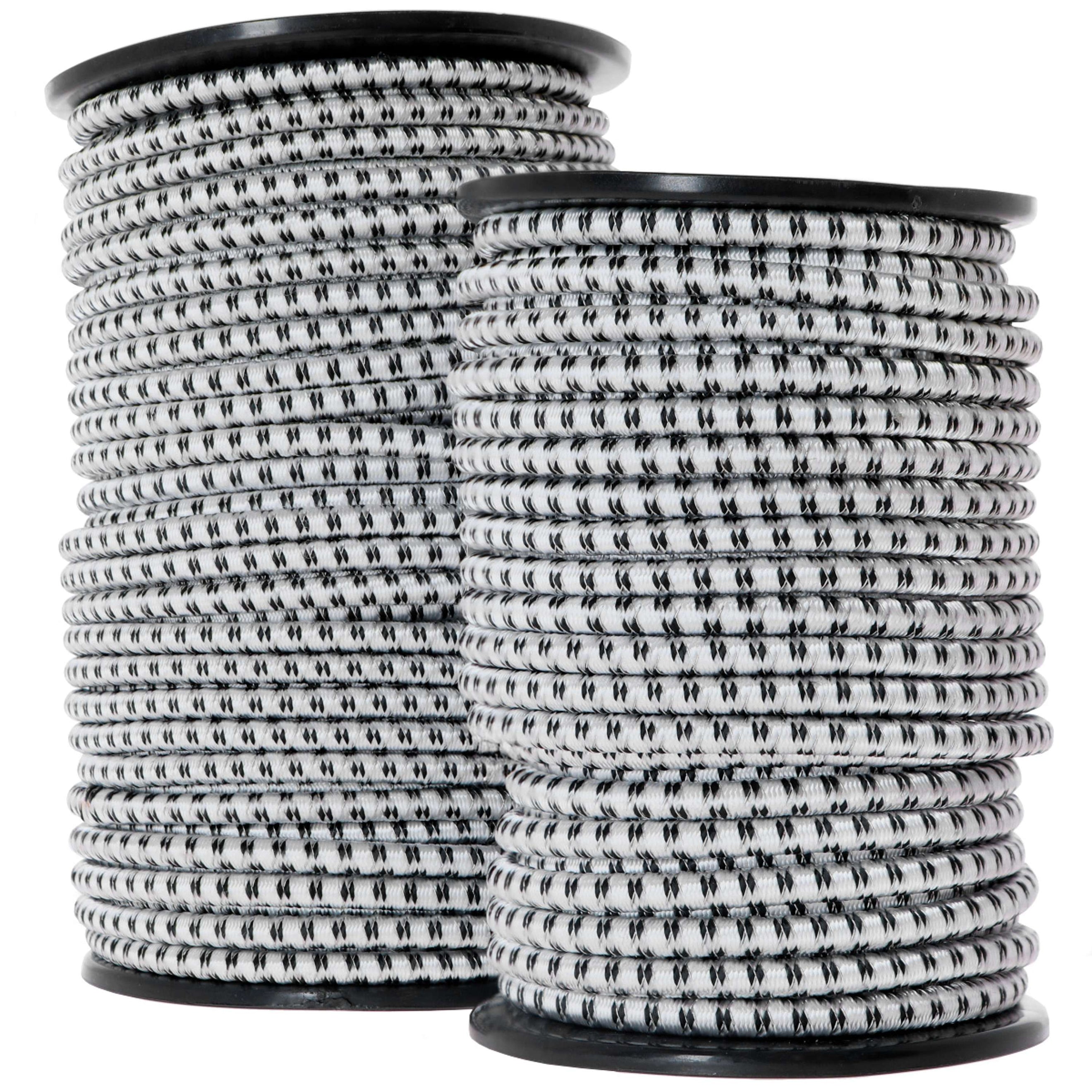 Corral Rubber Electric Rope Black/White