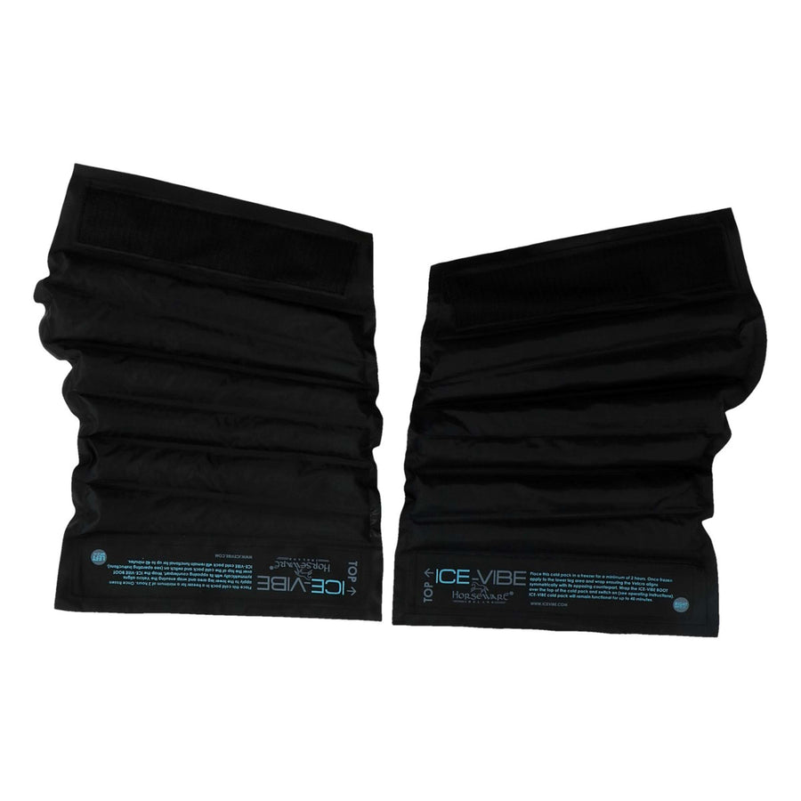 Ice-Vibe Cold Packs 2 Pieces Black